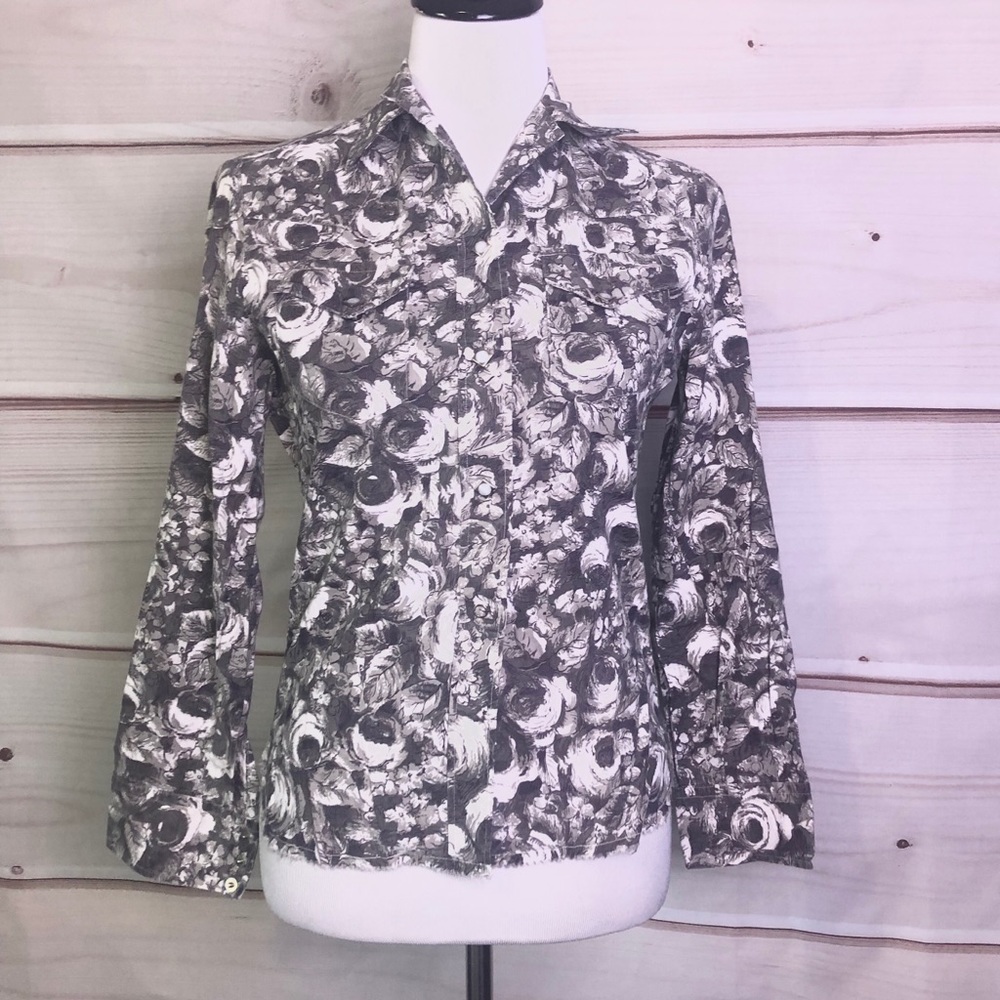 Vintage 1950s Rare Levi Strauss Western Wear Shirt